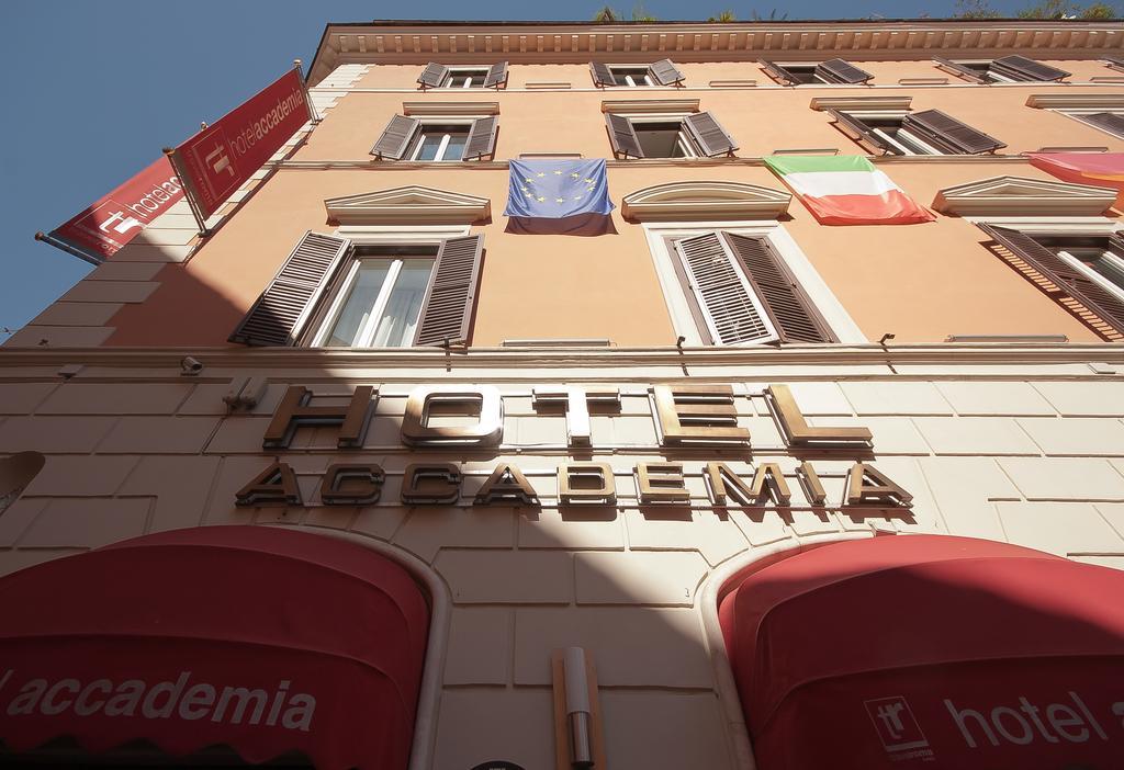 Hotel Accademia Roma Exterior foto