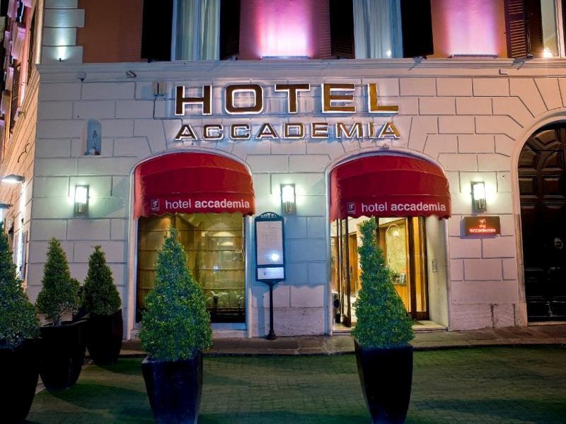 Hotel Accademia Roma Exterior foto